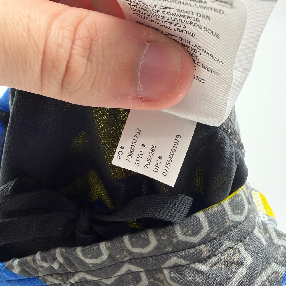 Speedo Ruse Blocks Briefs Mens 30 Endurance+ Competitive Swim Sapphire Gold 917 - Picture 10 of 11